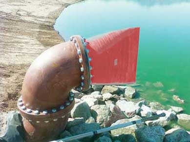 橡胶止回阀应用